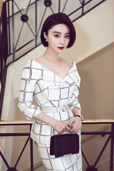 范爺以短髮亮相坎城影展！身為評審這麼美合理嗎？系列美圖大公開！