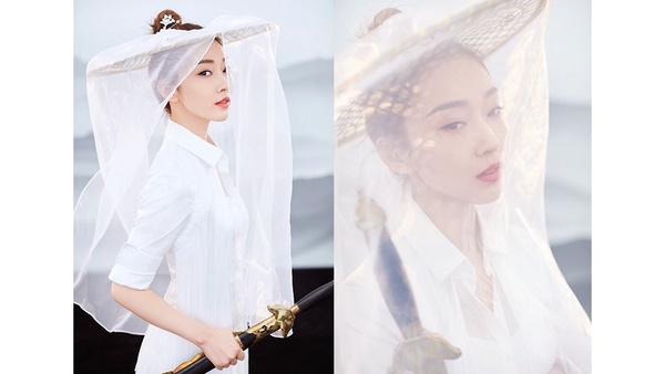 《陳情令》師姐江厭離化身斗笠俠女！12位戴斗笠的古裝女神，張鈞甯美豔、趙麗穎可愛