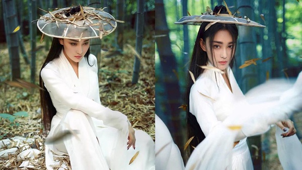 《陳情令》師姐江厭離化身斗笠俠女！12位戴斗笠的古裝女神，張鈞甯美豔、趙麗穎可愛