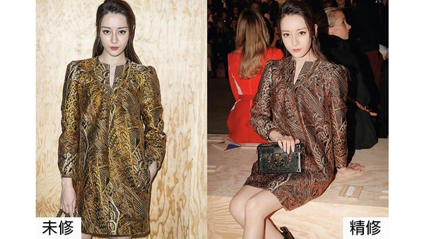 2020春夏時裝週13女星未修V.S.精修！秦嵐真瘦、沈月好像瘦，迪麗熱巴美腿竟然歪了