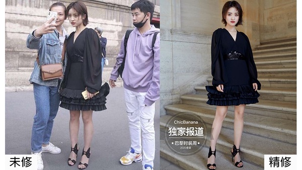 2020春夏時裝週13女星未修V.S.精修！秦嵐真瘦、沈月好像瘦，迪麗熱巴美腿竟然歪了