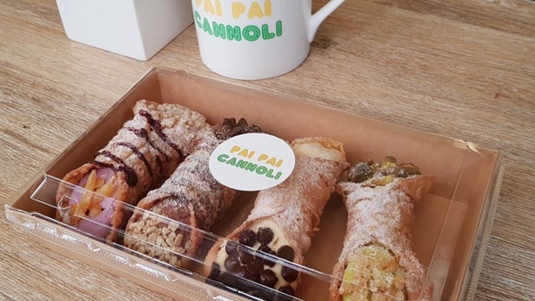 中山站甜點推薦！超唯美的「PAI PAI Cannoli」，讓你在台北也能吃到義大利Cannoli西西里捲～