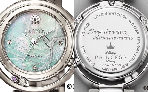 CITIZEN「櫻花粉金錶」夢幻上市，加真鑽超耀眼！加碼迪士尼公主聯名錶，夢幻控必收！