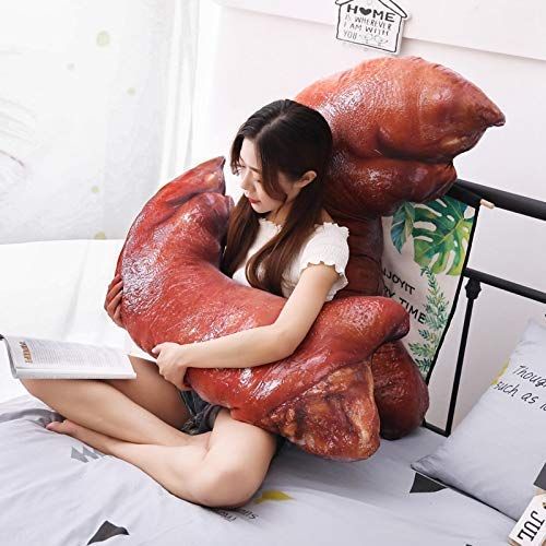巨型「豬腳懶骨頭抱枕」，油亮膠質看了口水直流，快買來送給你愛吃豬腳的朋友！
