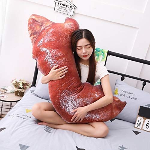巨型「豬腳懶骨頭抱枕」，油亮膠質看了口水直流，快買來送給你愛吃豬腳的朋友！