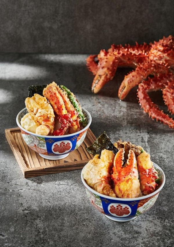 金子半之助推新品「帝王蟹天丼」，每日限量販售30份，開賣時間、地點看這裡！