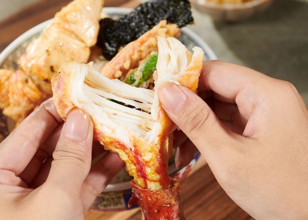 金子半之助推新品「帝王蟹天丼」，每日限量販售30份，開賣時間、地點看這裡！