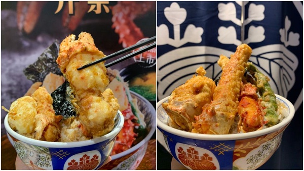 金子半之助推新品「帝王蟹天丼」，每日限量販售30份，開賣時間、地點看這裡！