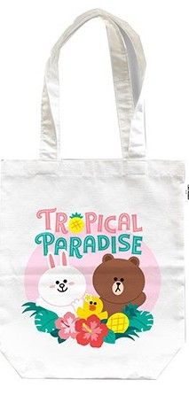 Line Friends帆布袋在7-11！一共四款的Line Friends造型，加碼OREO X Line Friends陶瓷碗～