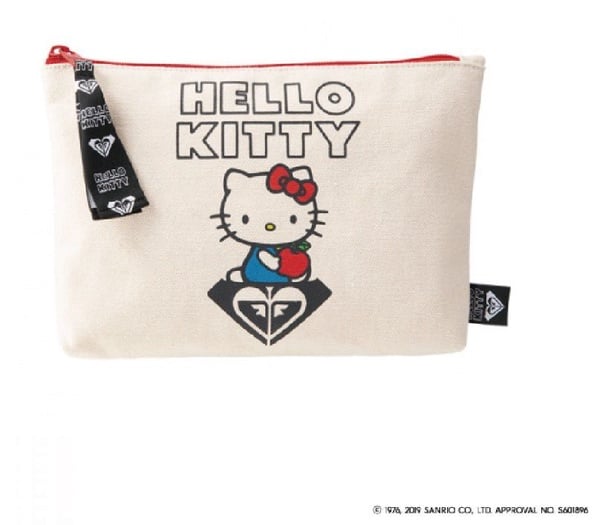ROXY X HELLO KITTY 推出聯名系列商品，上衣、帆布包可愛又實搭，HELLO KITTY粉絲必收！