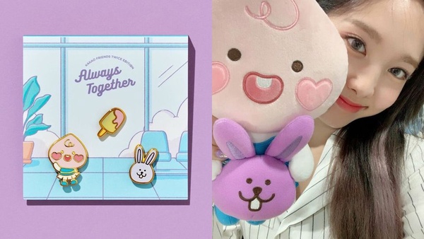 KAKAO FRIENDS x Twice推出超粉嫩商品，由成員親自設計，想用Twice同款買它就對了！