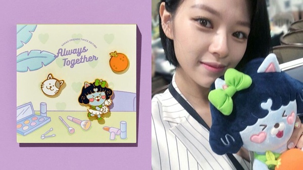 KAKAO FRIENDS x Twice推出超粉嫩商品，由成員親自設計，想用Twice同款買它就對了！