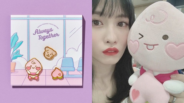 KAKAO FRIENDS x Twice推出超粉嫩商品，由成員親自設計，想用Twice同款買它就對了！