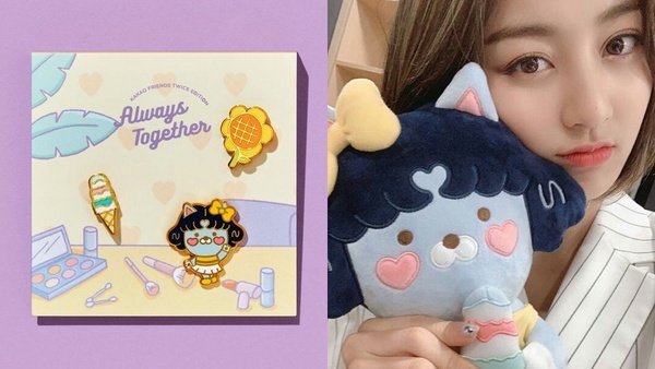 KAKAO FRIENDS x Twice推出超粉嫩商品，由成員親自設計，想用Twice同款買它就對了！