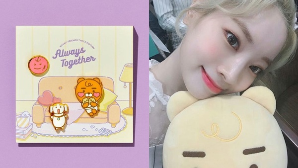 KAKAO FRIENDS x Twice推出超粉嫩商品，由成員親自設計，想用Twice同款買它就對了！