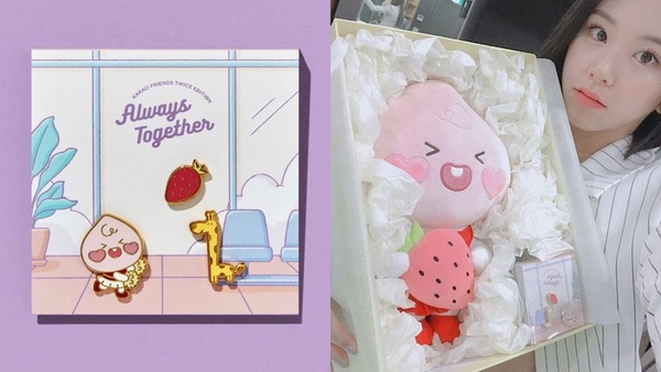 KAKAO FRIENDS x Twice推出超粉嫩商品，由成員親自設計，想用Twice同款買它就對了！