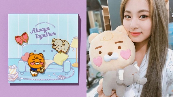 KAKAO FRIENDS x Twice推出超粉嫩商品，由成員親自設計，想用Twice同款買它就對了！