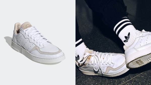 2019Adidas全新Home of Classics系列，今年最夯「奶茶色」配經典白色風格，染上復古潮流態度！