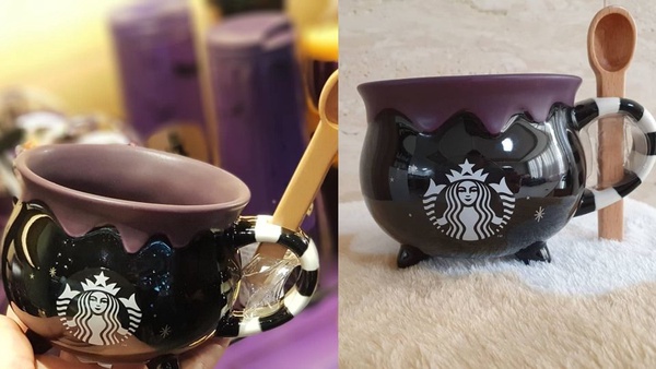 韓國星巴克萬聖節新品！女巫湯鍋馬克杯、南瓜水晶隨行杯、小熊鬼臉糖罐、夜光馬克杯，通通都是萬聖節必收！