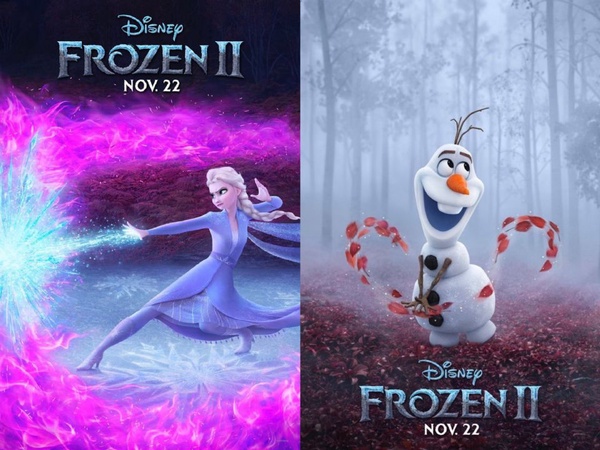 《冰雪奇緣2》釋全新人物海報！那些你錯過的《冰雪奇緣2》預告細節，艾莎魔法再進化，姊妹二人遇新強敵