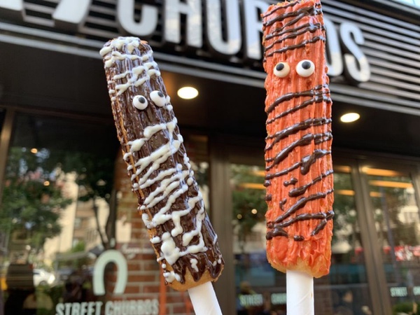 韓國超人氣吉拿圈「Street Churros」推萬聖節限定木乃伊吉那棒，還有南瓜阿啾一起搞怪登場！
