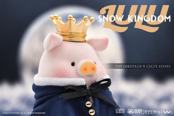 爆萌「罐頭豬LULU」又推新品「冬季王國」系列！加碼販售限量60組的XL雪之王子，雪怪、雪人也超值得收藏！