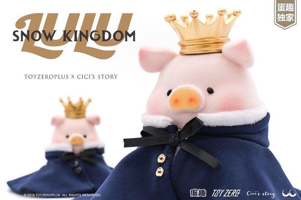 爆萌「罐頭豬LULU」又推新品「冬季王國」系列！加碼販售限量60組的XL雪之王子，雪怪、雪人也超值得收藏！