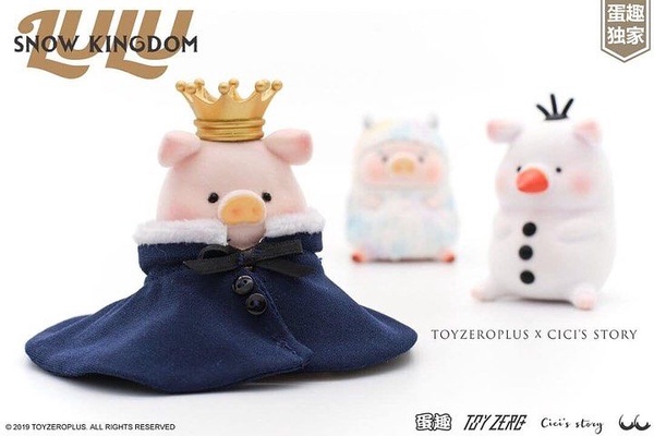 爆萌「罐頭豬LULU」又推新品「冬季王國」系列！加碼販售限量60組的XL雪之王子，雪怪、雪人也超值得收藏！