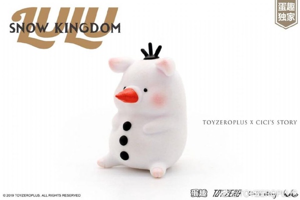 爆萌「罐頭豬LULU」又推新品「冬季王國」系列！加碼販售限量60組的XL雪之王子，雪怪、雪人也超值得收藏！