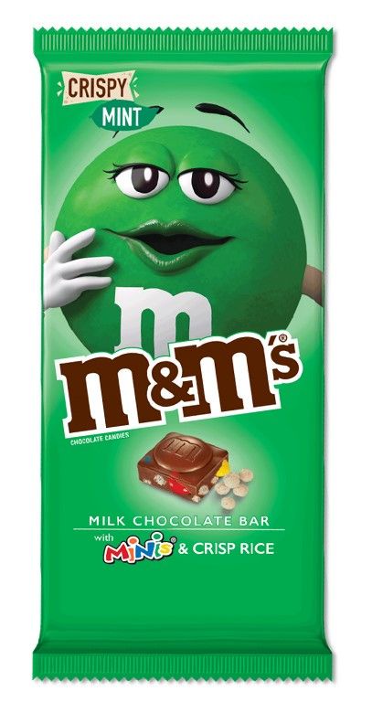 M&M's巧克力磚終於來台灣啦！7-11這次還加碼推出GODIVA巧克力磚＆法國Cupido小熊棉花糖牛奶巧克力～