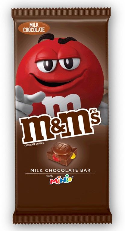 M&M's巧克力磚終於來台灣啦！7-11這次還加碼推出GODIVA巧克力磚＆法國Cupido小熊棉花糖牛奶巧克力～