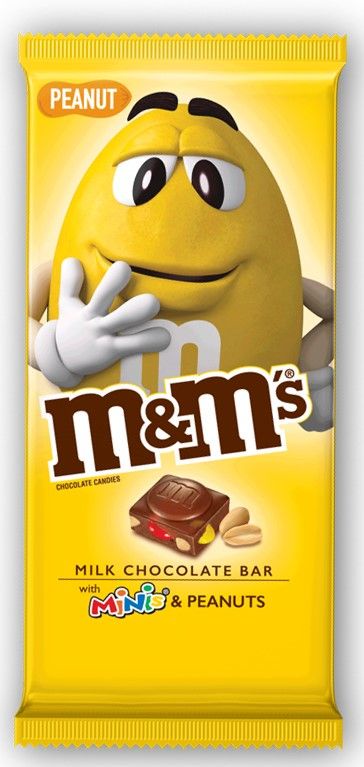 M&M's巧克力磚終於來台灣啦！7-11這次還加碼推出GODIVA巧克力磚＆法國Cupido小熊棉花糖牛奶巧克力～