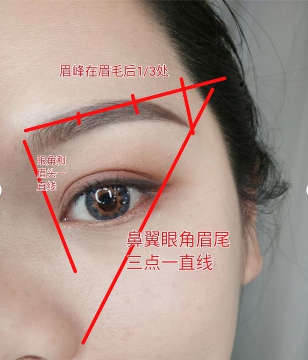 彩妝師親授萬用「畫眉技巧」！X型畫眉、修剪法，初學者也能零失敗，畫出對稱、霧眉般漂亮眉毛！