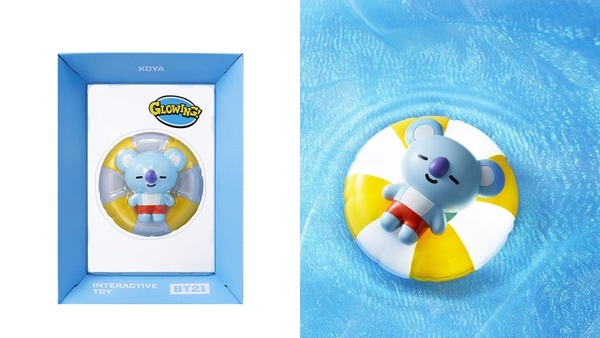 BT21「超級巨星互動玩具組」，會鞠躬問好的RJ、幫妳加油的Cooky，BT21的粉絲每一款都要收藏！