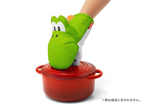 任天堂推出超級瑪利歐「居家派對系列」，瑪利歐&路易吉杯蓋、耀西隔熱手套，辦趴也能擁有滿滿瑪利歐陪伴！