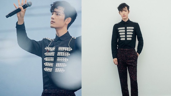 《陳情令》演唱會12男神帥照大集合！肖戰貝蕾帽、王一博草帽，兩人對視超有愛