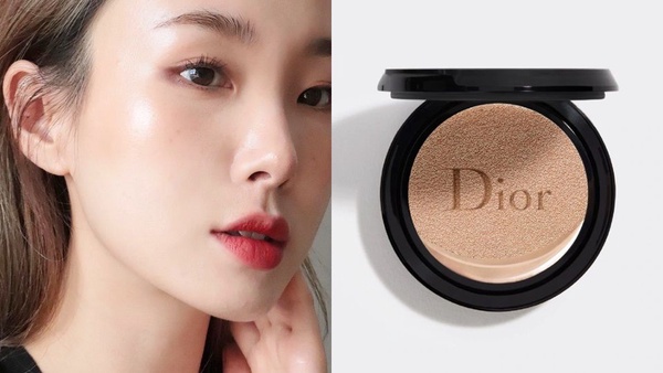 美哭！DIOR推出復古「老花氣墊」！經典DIOR老花刺繡搭配奶油光粉底，必須手刀搶！