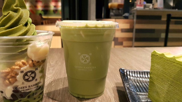 「御前上茶」台北抹茶控必吃！高雄超夯的「御前上茶」，分級的抹茶那提＆濃郁滋味的靜岡玄米抹綠絕對都要試試～