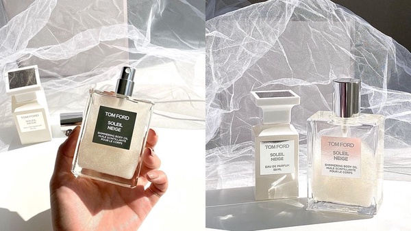 TOM FORD保養油「珍珠光」絕美新色登場！冰晶般的細緻流沙美翻，加碼冬季新品彩妝