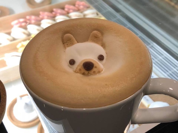 超萌立體拉花飲品推薦！只知道「柴犬奶茶」你就落伍了