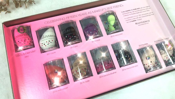 一次擁抱11顆beautyblender！15周年超療癒美妝蛋禮盒送給你