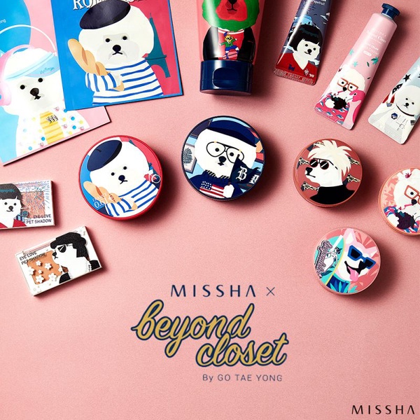 狗年聯名彩妝來襲！MISSHA、innisfree，用汪星人搶攻你的心