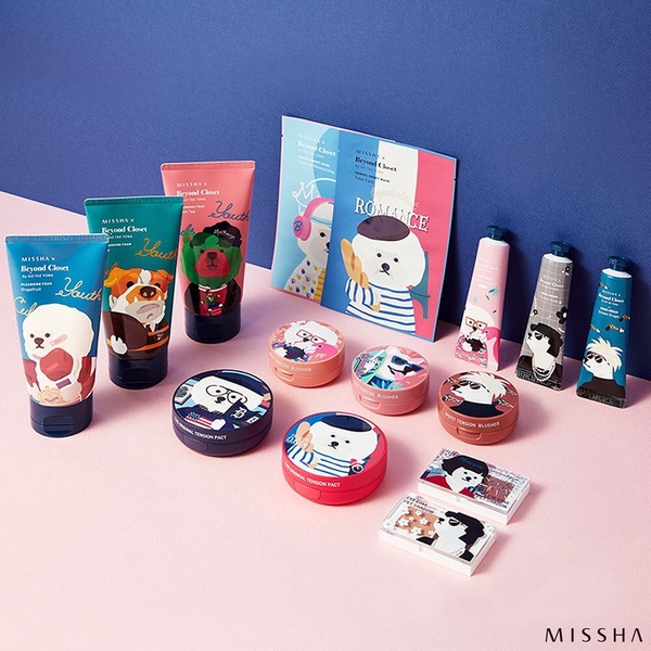 狗年聯名彩妝來襲！MISSHA、innisfree，用汪星人搶攻你的心