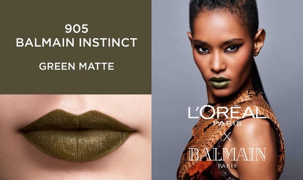Loreal X BALMAIN 聯名霧面唇膏，絕美三大原石包裝超欠買