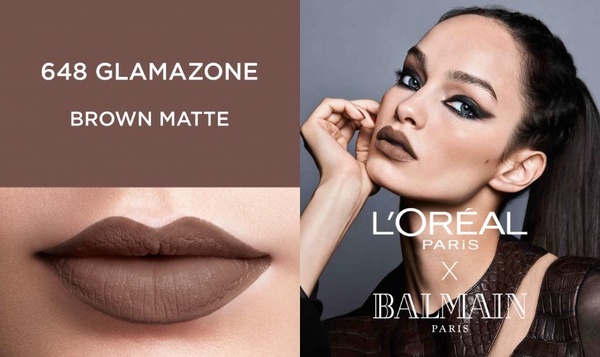 Loreal X BALMAIN 聯名霧面唇膏，絕美三大原石包裝超欠買