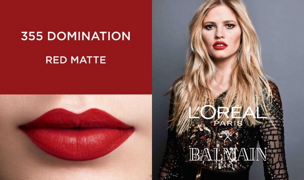 Loreal X BALMAIN 聯名霧面唇膏，絕美三大原石包裝超欠買