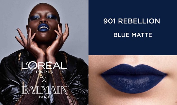 Loreal X BALMAIN 聯名霧面唇膏，絕美三大原石包裝超欠買