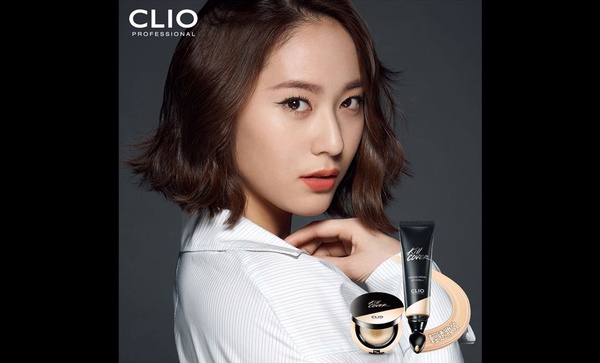Krystal水晶成為CLIO新代言人！ 完美展現「高跟鞋唇膏」高冷形象