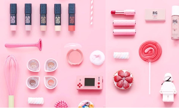 ETUDE HOUSE水彩顏料腮紅露超可愛！繽紛彩色藝廊系列最適合春天