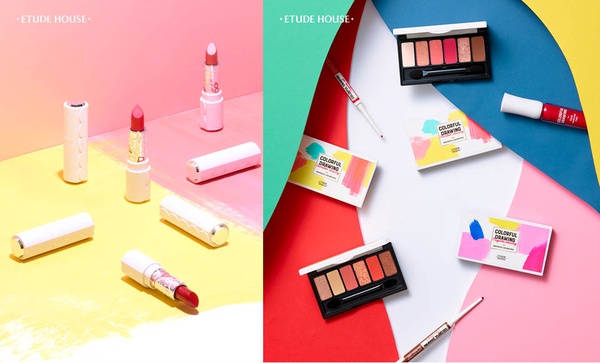 ETUDE HOUSE水彩顏料腮紅露超可愛！繽紛彩色藝廊系列最適合春天